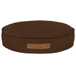 Rundes Hundebett und Katzenbett 100 cm - Soft-Velours – Ansicht 5