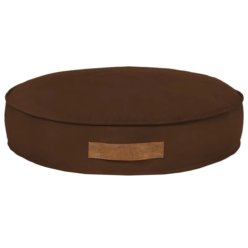 Rundes Hundebett und Katzenbett 100 cm - Soft-Velours – Ansicht 5