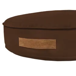 Rundes Hundebett und Katzenbett 100 cm - Soft-Velours – Ansicht 6