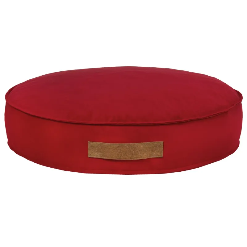 Rundes Hundebett und Katzenbett 100 cm - Soft-Velours – Ansicht 7