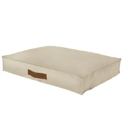 Rechteckiges Hundebett und Katzenbett 65x90 cm - Soft-Velours