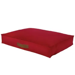 Rechteckiges Hundebett und Katzenbett - Soft-Velours