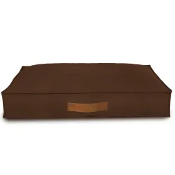 Rechteckiges Hundebett und Katzenbett 80x120 cm - Soft-Velours – Ansicht 6