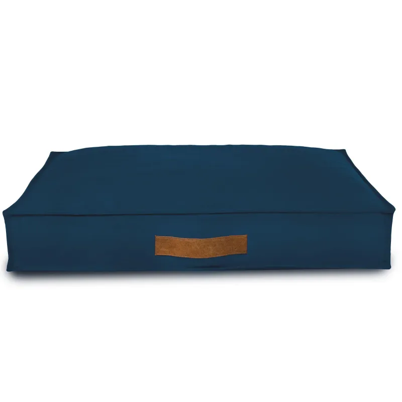 Rechteckiges Hundebett und Katzenbett 80x120 cm - Soft-Velours – Ansicht 14