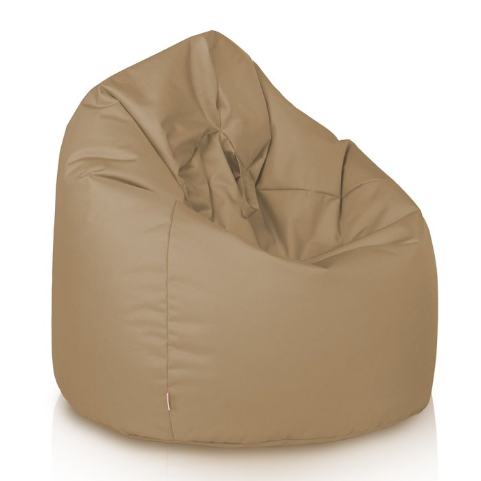 Beige Sitzsack Kinder Outdoor Terrasse