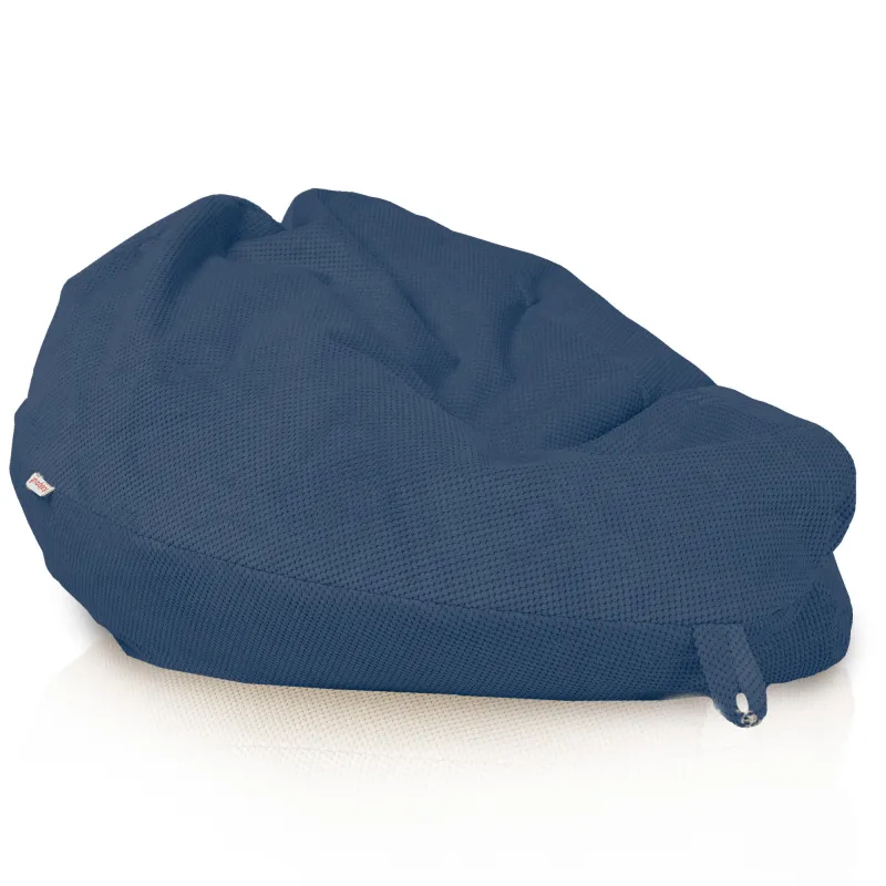 Riesensitzsack XXL für Erwachsene -Struktur-Velours Dot – Ansicht 31