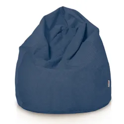 Riesensitzsack XXL für Erwachsene -Struktur-Velours Dot – Ansicht 32