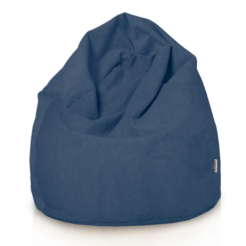 Riesensitzsack XXL für Erwachsene -Struktur-Velours Dot – Ansicht 32