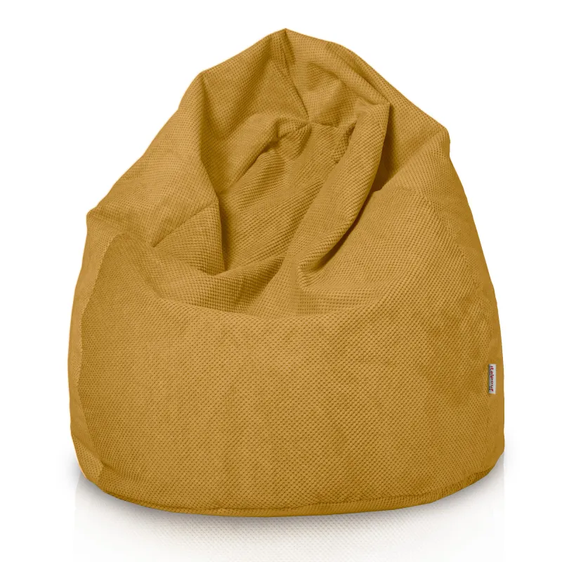 Riesensitzsack XXL für Erwachsene -Struktur-Velours Dot – Ansicht 29