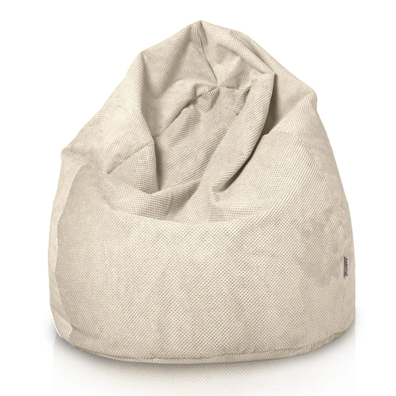 Riesensitzsack XXL für Erwachsene -Struktur-Velours Dot – Ansicht 35