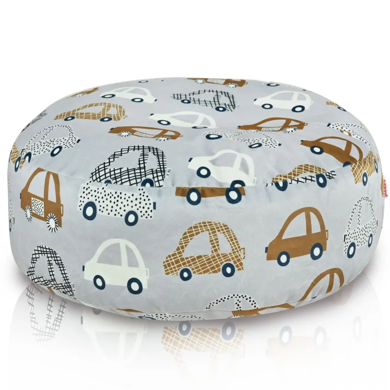 Runder Fußhocker - Premium Print-Stoff – Ansicht 72