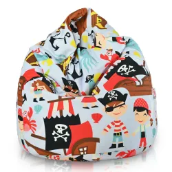 Kinder-Sitzsack L - Premium Print-Stoff – Ansicht 163