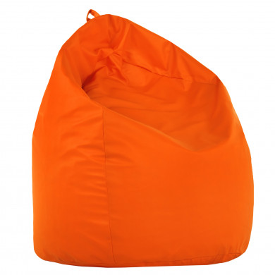 Orange Sitzsack XL Kunstleder Kinder