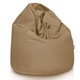 Beige Sitzsack Plüsch