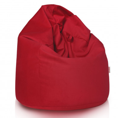 Rot Sitzsack XL Plüsch