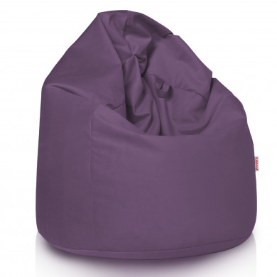 Violett Sitzsack XL Plüsch