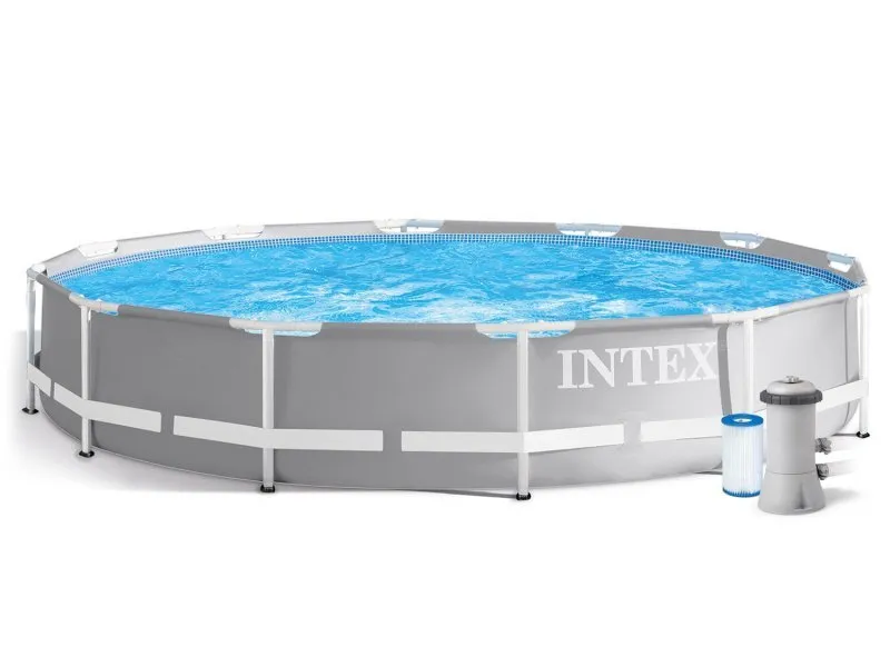 366 x 76 cm 16in1 INTEX 26712 Gartenregalpool + Sprudelmaschine GRATIS