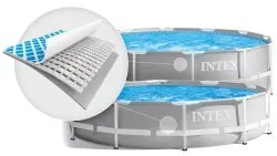 366x76 16in1 INTEX 26712 Gartenpool mit Regal.