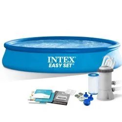 Gartenpool Stahlrahmen 457 x 84 cm 9in1 INTEX 28158