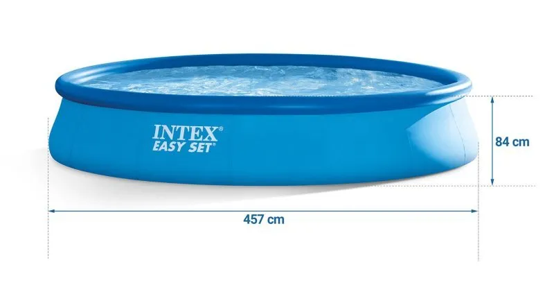 Garten-Aufstellbecken 457 x 84 cm 9in1 INTEX 28158