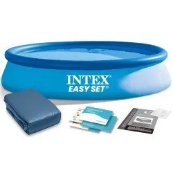Gartenbecken Aufblasbar 366 x 76 2-in-1 Set INTEX 28130