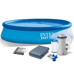 Gartenbecken Aufblasbar 366 x 76 cm 4-in-1 Set INTEX 28132