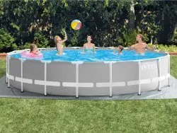 610 x 132 cm Gartenregal Pool Set 12-in-1 INTEX 26756.
