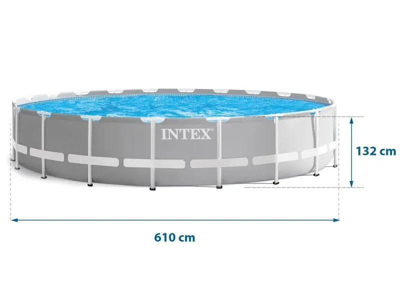 610 x 132 cm Gartenregal Pool Set 12-in-1 INTEX 26756.