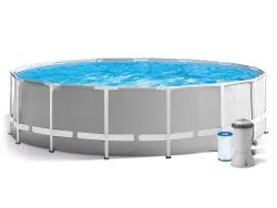Gestellter Gartenpool 457x122 cm Satz 17in1 INTEX 26726