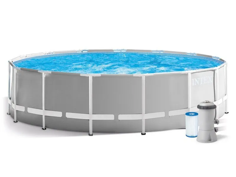 Gestellter Gartenpool 457x122 cm Satz 17in1 INTEX 26726