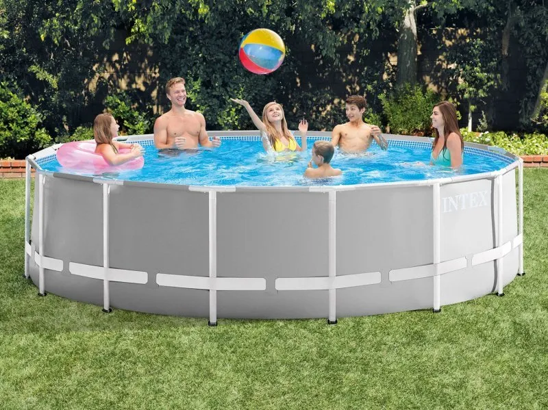 Gestellter Gartenpool 457x122 cm Satz 17in1 INTEX 26726