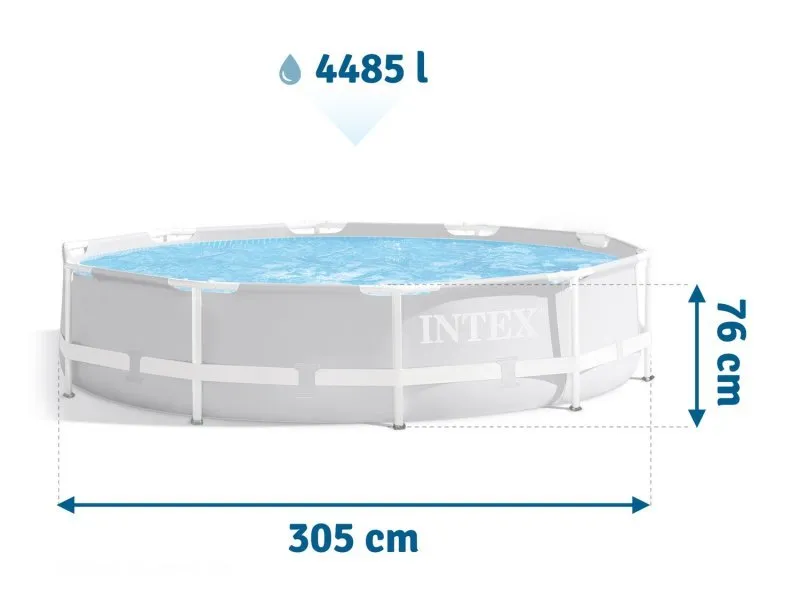 Gestellter Gartenpool 305 x 76 cm INTEX 26700