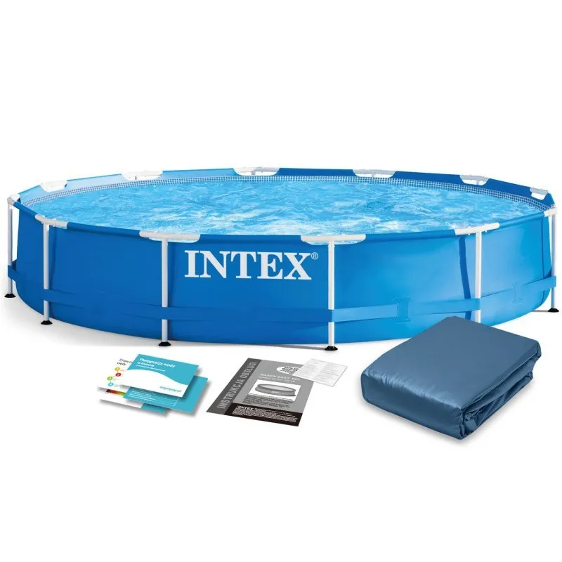 Gestellter Gartenpool 366 x 76 cm 6-in-1 Set INTEX 28210