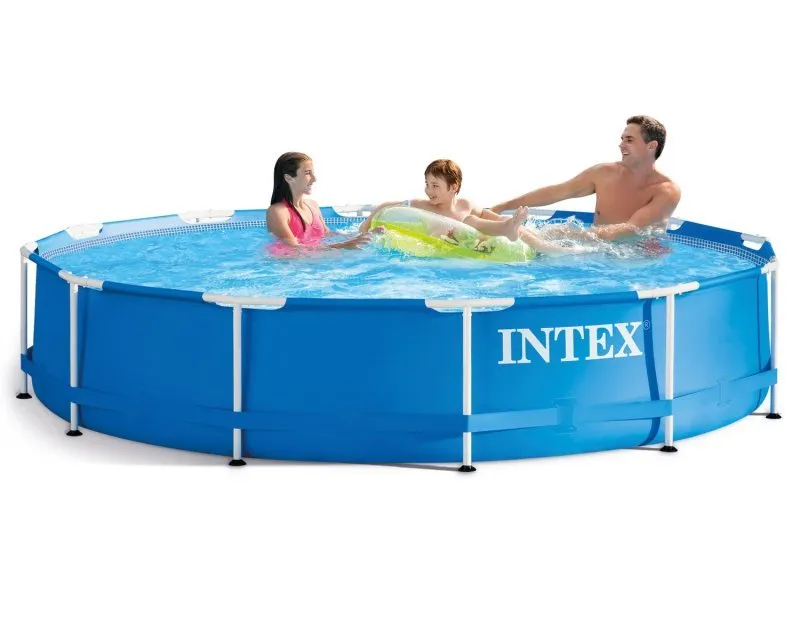 Gestellter Gartenpool 366 x 76 cm 6-in-1 Set INTEX 28210