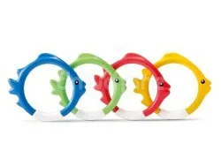 Bunte Fische, die auf den Boden fallen Intex 55507