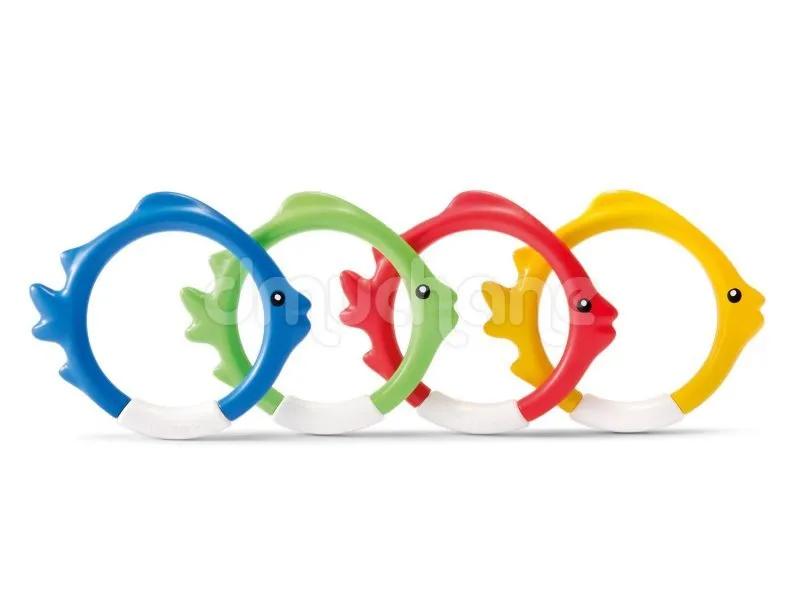 Bunte Fische, die auf den Boden fallen Intex 55507