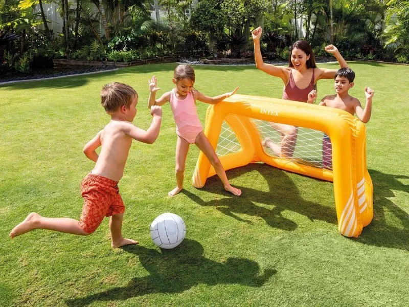 Aufblasbares Fußballtor für Garten, ideal für Kinderunterhaltung