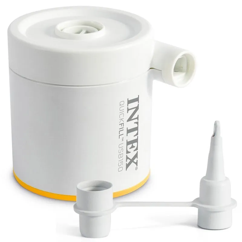 Veloursmatratze für eine Person mit elektrischer Pumpe 191x76x17 cm INTEX 64097.