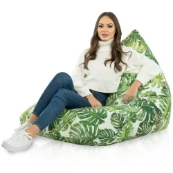 Boden-Sitzsack XL Bermuda - Premium Print-Stoff – Ansicht 57