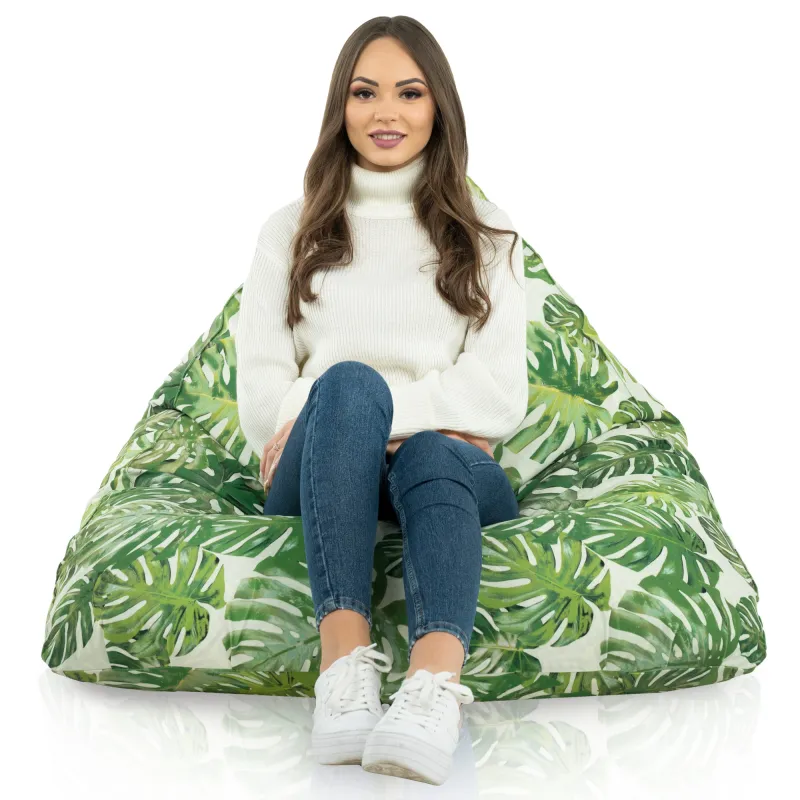 Boden-Sitzsack XL Bermuda - Premium Print-Stoff – Ansicht 38