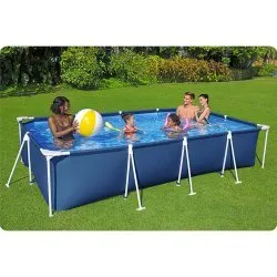 Bestway 56405N 400 x 211 x 81 cm 15in1 Gartenpool mit Regal