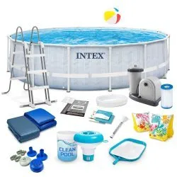 Gartenpool Gestell 488 x 122 cm 18in1 Intex 26746