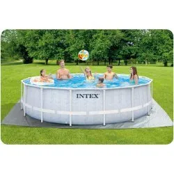 488 x 122 cm 18in1 Intex Rahmen Garten Pool 26746