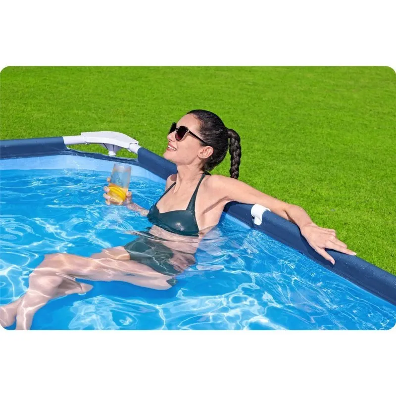 Gestellter Gartenpool 400 x 211 x 81 cm 4in1 Bestway 56405N.