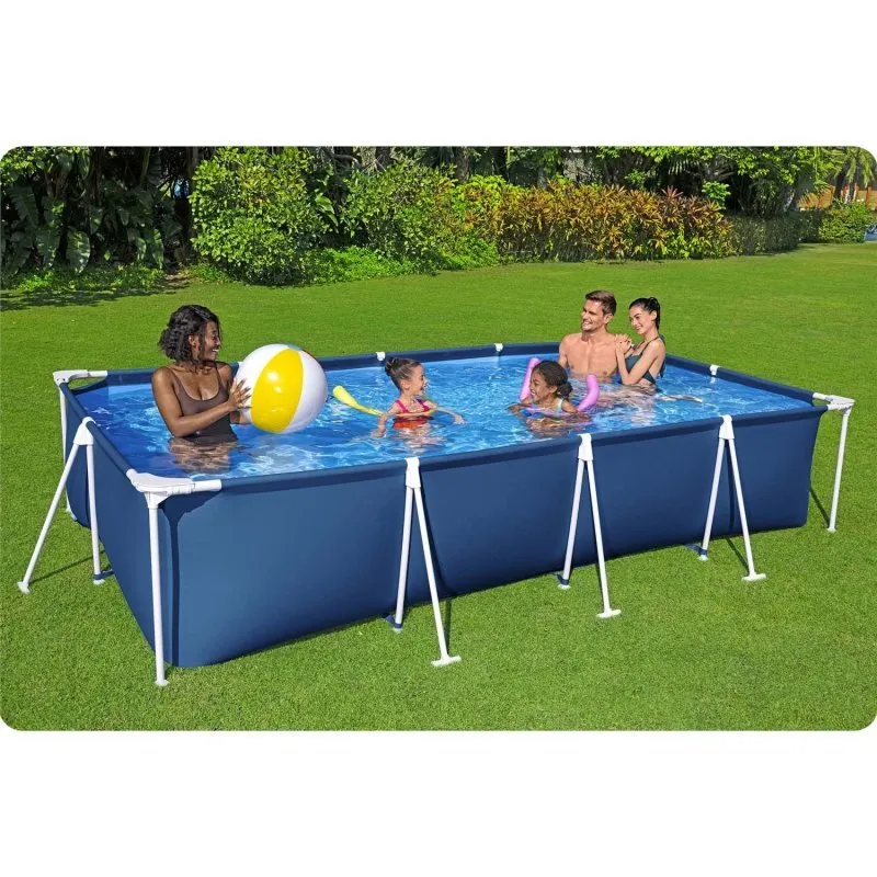 Gestellter Gartenpool 400 x 211 x 81 cm 4in1 Bestway 56405N.