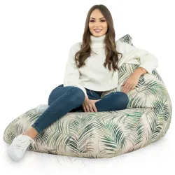 Boden-Sitzsack XL Bermuda - Premium Print-Stoff – Ansicht 63