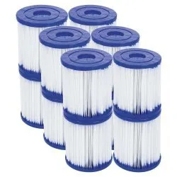 Filter für Filterpumpe Typ I - Set 12 STK. Bestway 58093