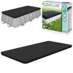 Abdeckplane für Stahlrahmen Pool 396 x 172 cm Bestway 58232