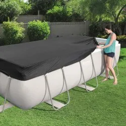Abdeckung für 396 x 172 cm Bestway 58232 Regalpool.