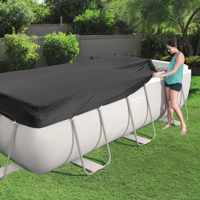Abdeckung für 396 x 172 cm Bestway 58232 Regalpool.